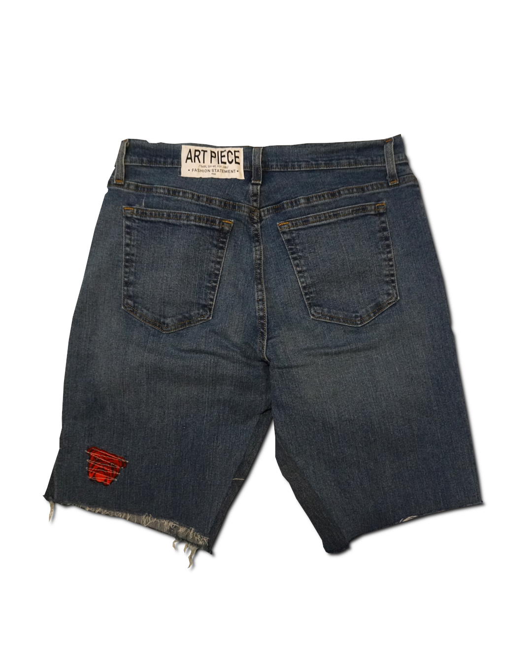 1OF1 Patch Work Jean Short 034