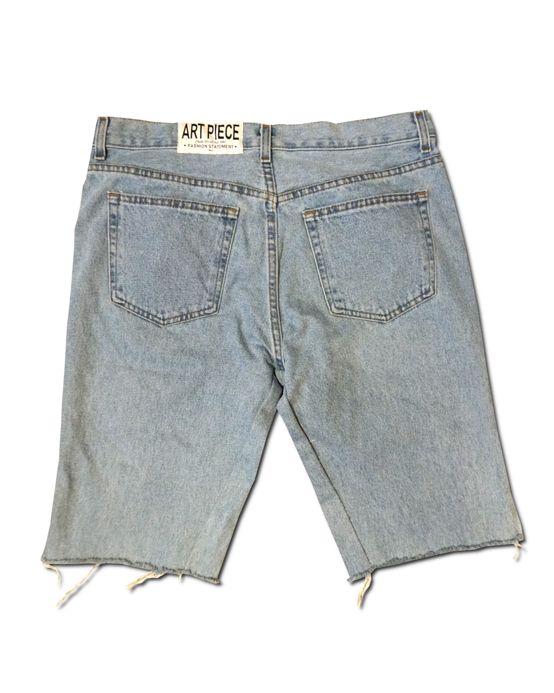 1OF1 Patch Work Jean Short 002