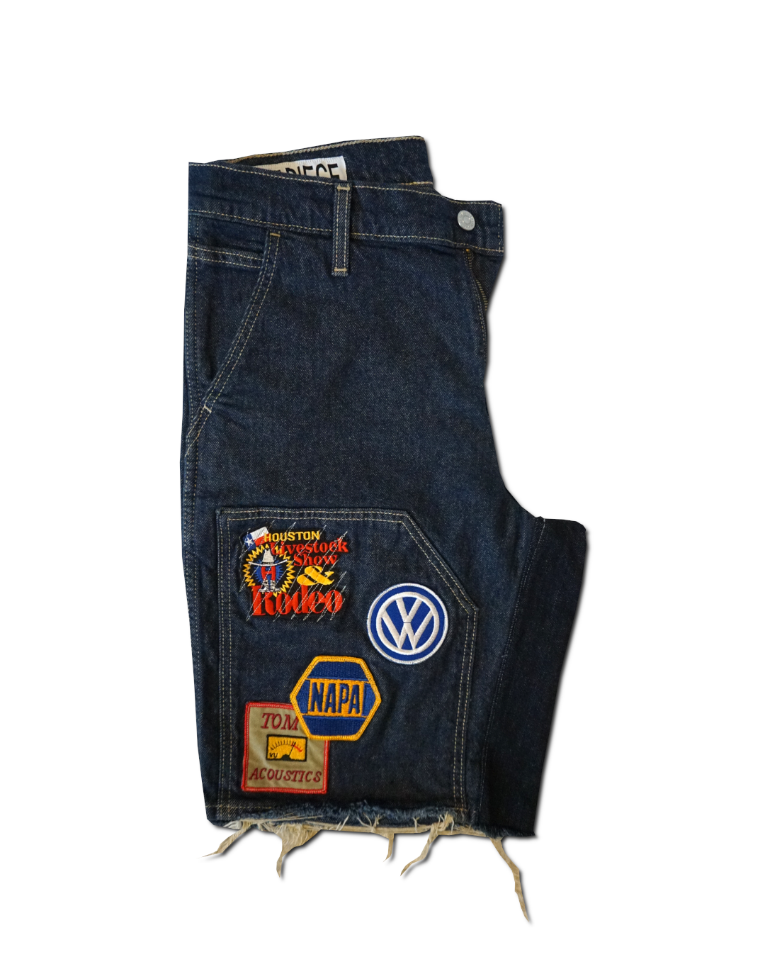 1OF1 Patch Work Utility Jean Short 024