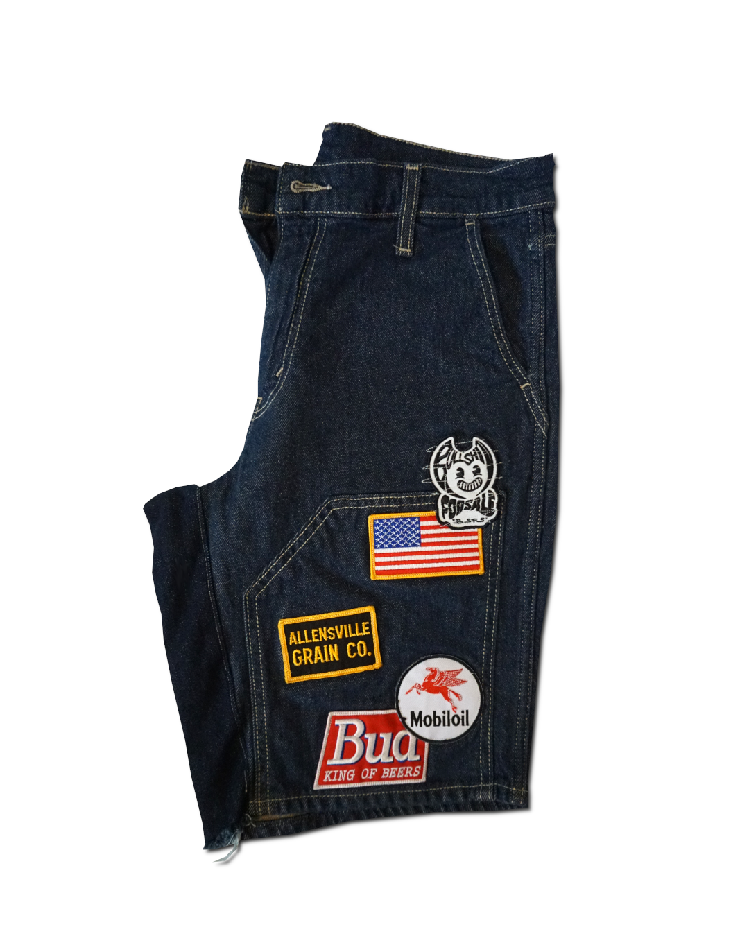 1OF1 Patch Work Utility Jean Short 023