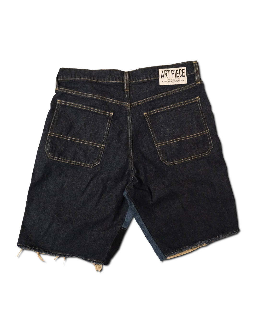 1OF1 Patch Work Utility Jean Short 021