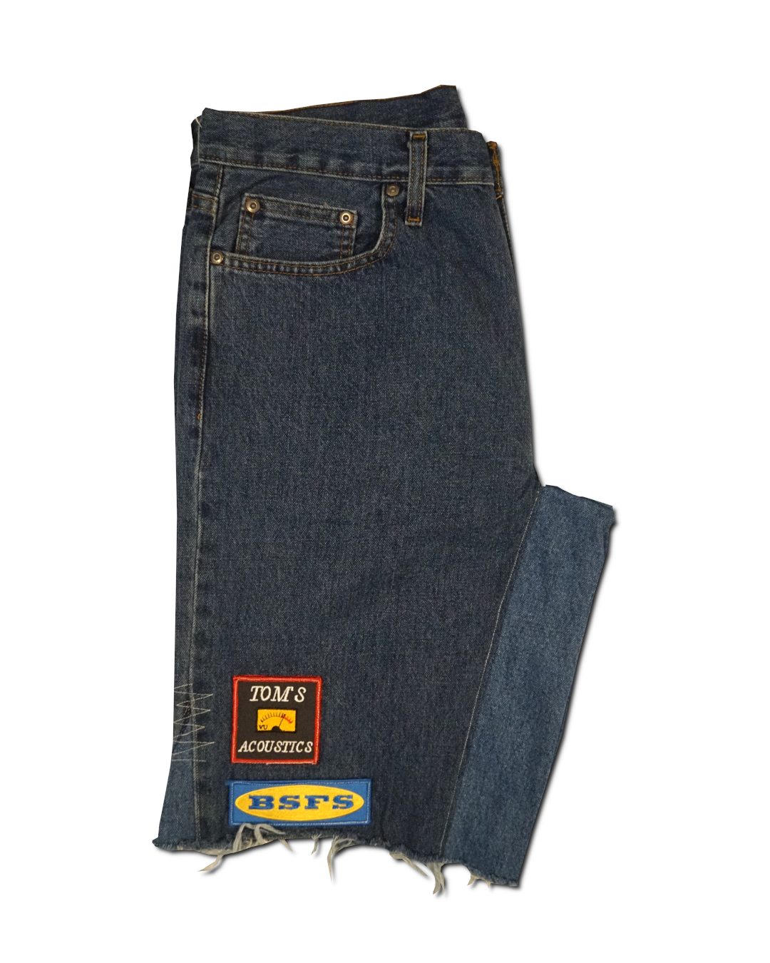 1OF1 Patch Work Jean Short 037