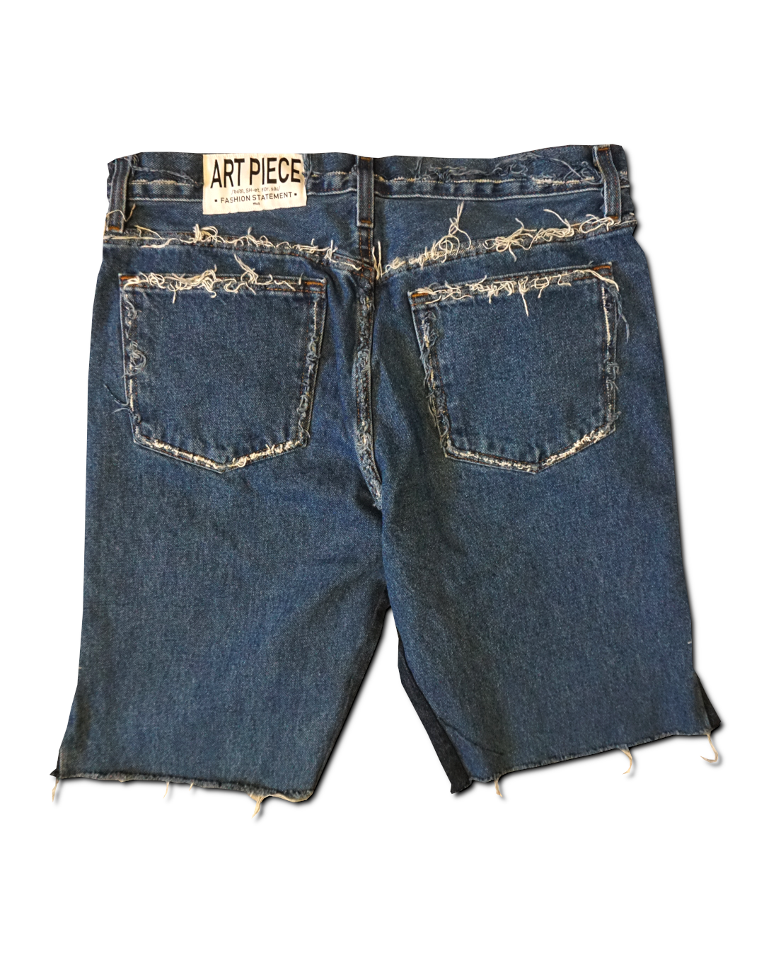 1OF1 Patch Work Jean Short 012