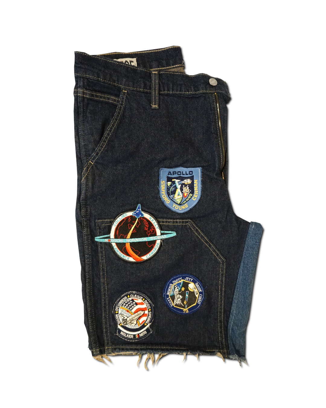 1OF1 Patch Work Utility Jean Short 014