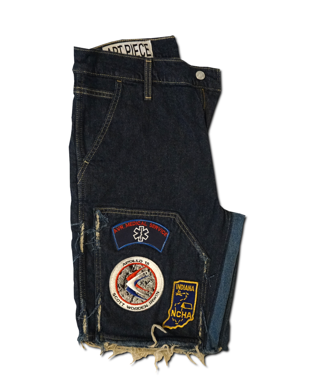 1OF1 Patch Work Utility Jean Short 020
