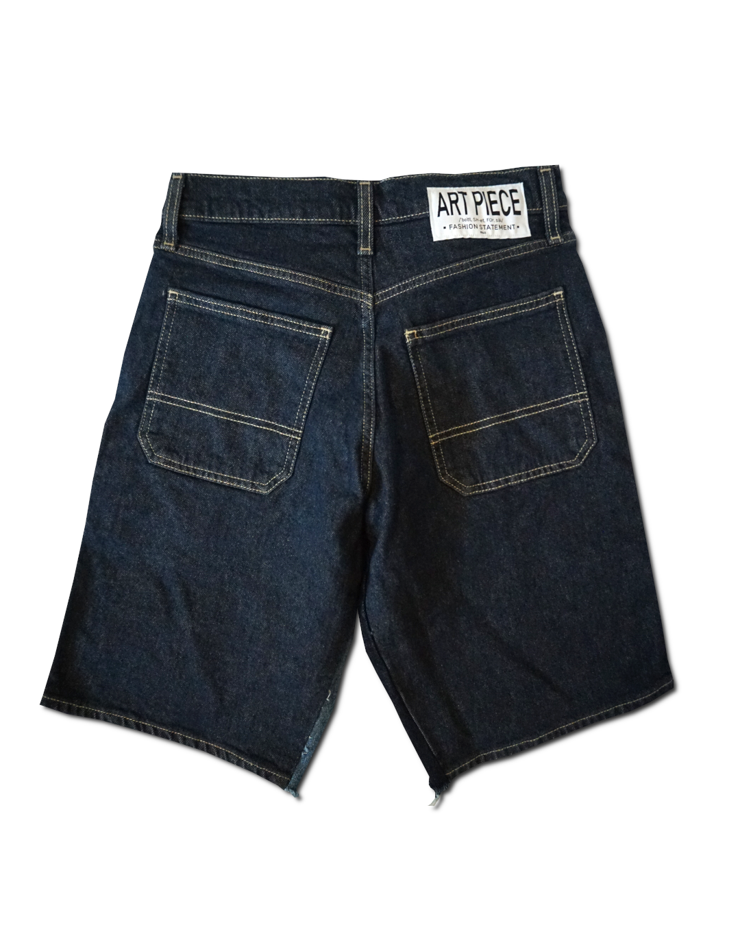 1OF1 Patch Work Utility Jean Short 028