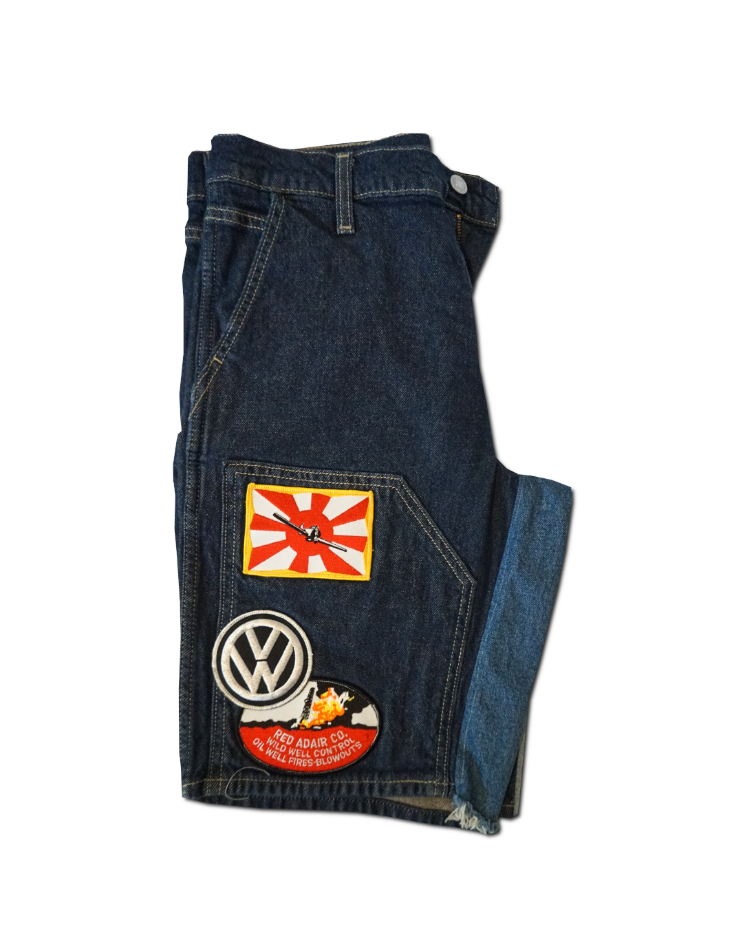 1OF1 Patch Work Utility Jean Short 026