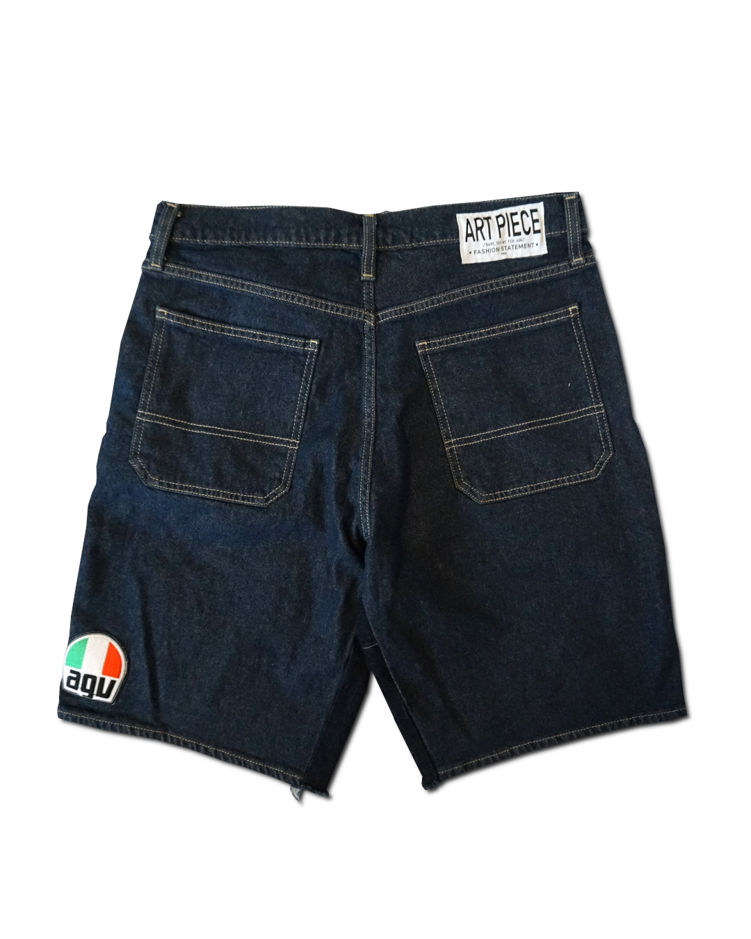 1OF1 Patch Work Utility Jean Short 025