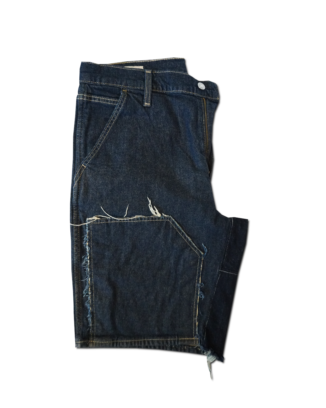 1OF1 Patch Work Utility Jean Short 025