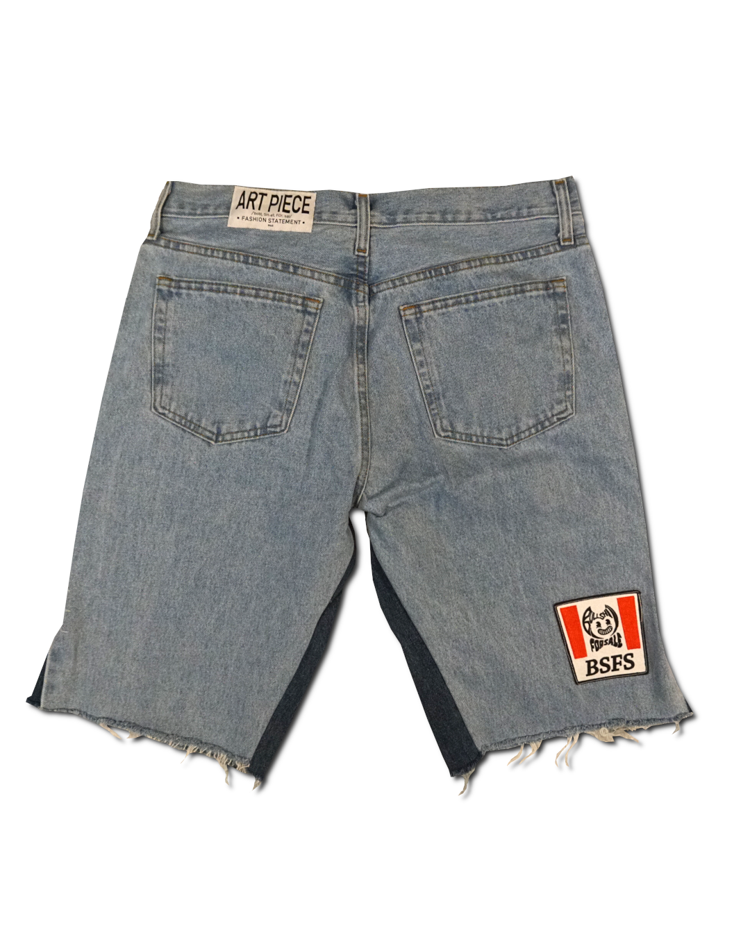 1OF1 Patch Work Jean Short 033