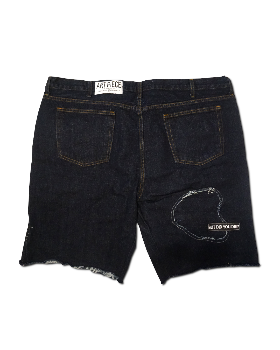 1OF1 Patch Work Jean Short 032