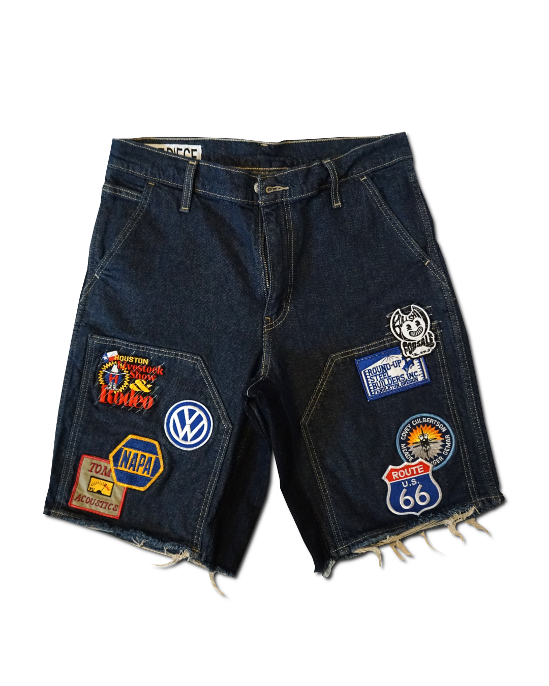1OF1 Patch Work Utility Jean Short 024