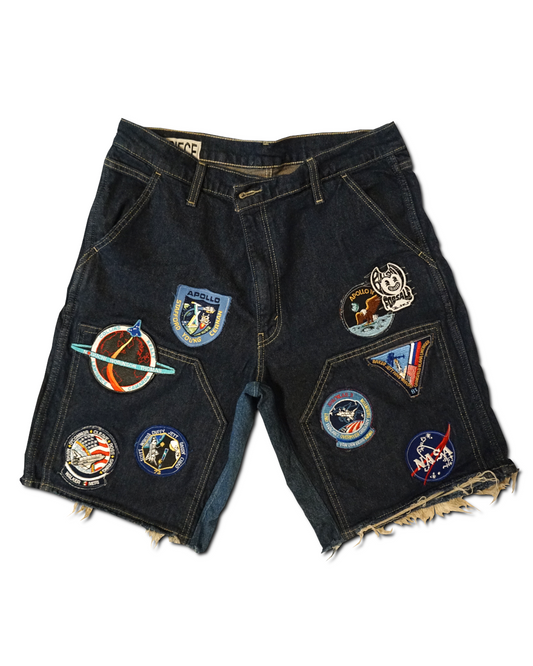 1OF1 Patch Work Utility Jean Short 014