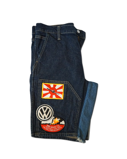 1OF1 Patch Work Utility Jean Short 026